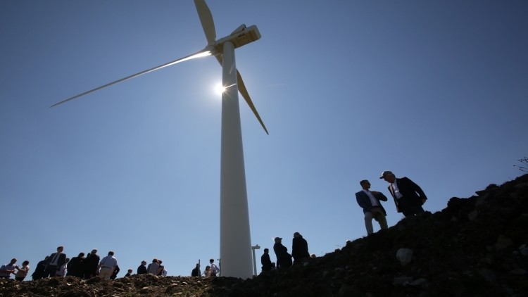 Nestlé has opened a wind farm in Dumfries and Galloway