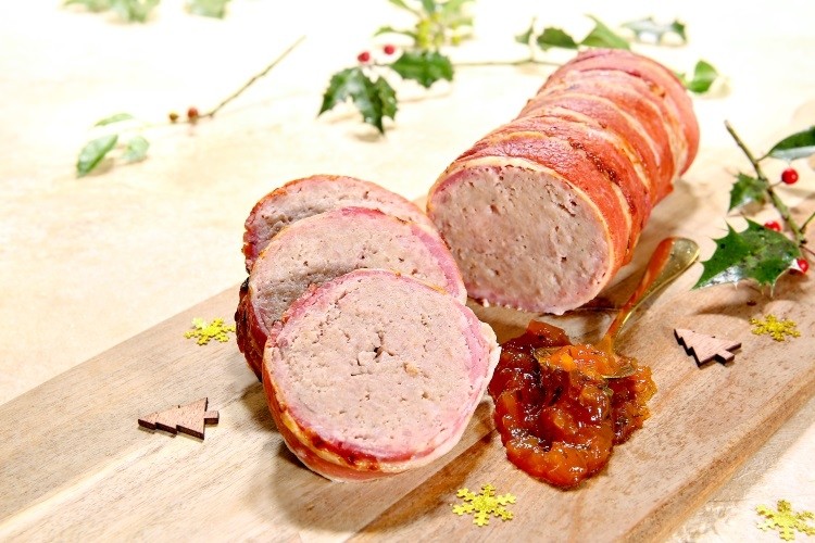 MuscleFood has launched its festive range including a giant pig in blanket