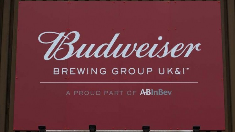 AB InBev has rebranded as Budweiser Brewing Group UK&I in the UK