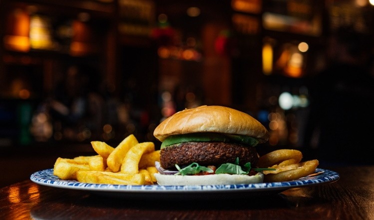 The Meatless Farm Co's burgers will now be served in Weatherspoon outlets nationwide 