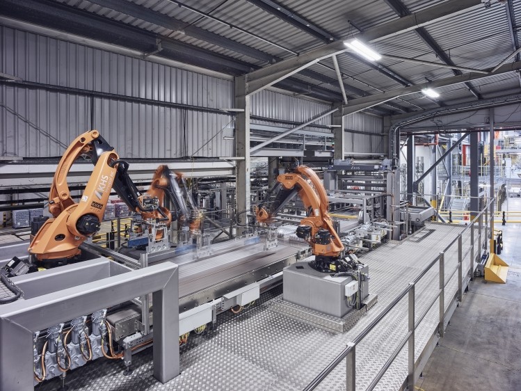 Part of CCEP's £150m investment has supported the opening of a new lightweight canning line and automated retrieval warehouse system at Sidcup