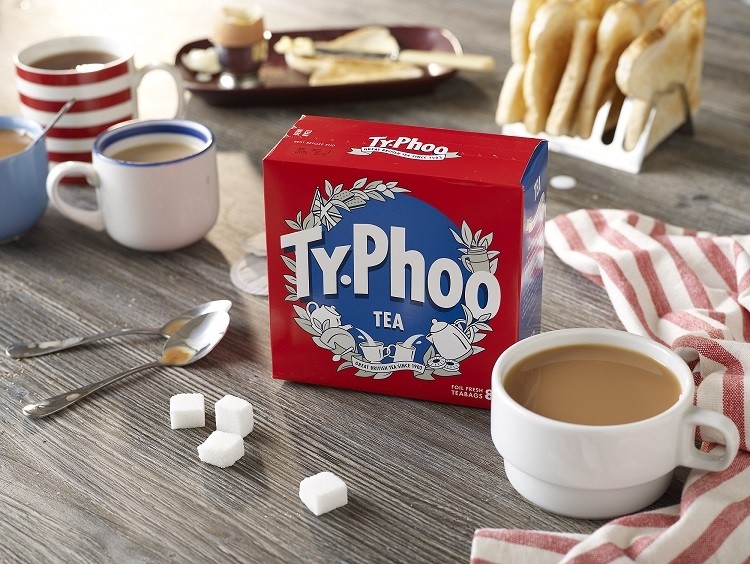 Typhoo processes its branded and own label teas in the UK