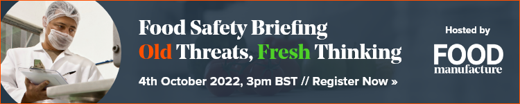 Food Safety Briefing - Old Threats, Fresh Thinking