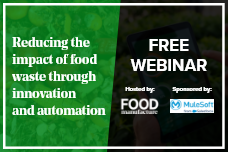 Reducing the impact of food waste through innovation and automation
