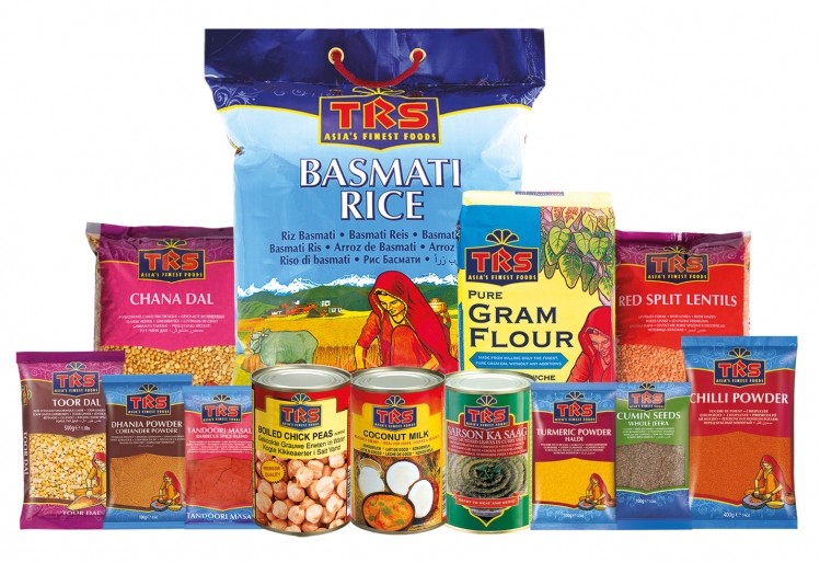 The TRS range of spices and pulses