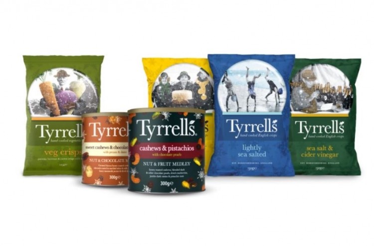 KP Snacks brands include Tyrrells crisps