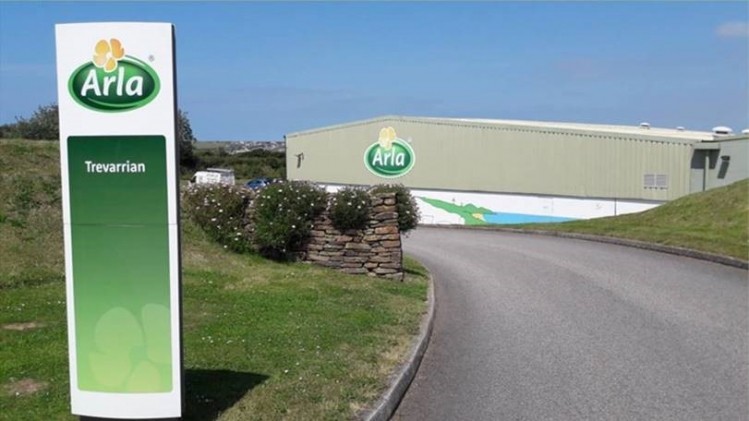 Up to 37 jobs are at risk at Arla Trevarrian in Cornwall