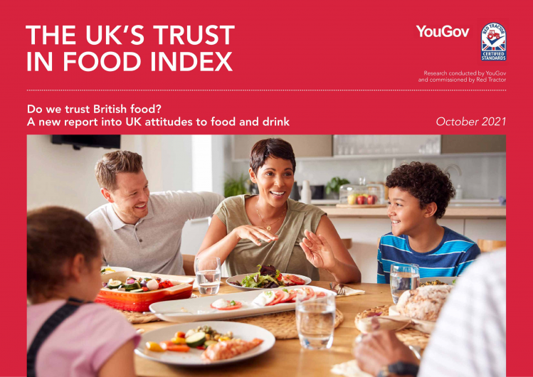 Red Tractor's latest report found consumers trusted UK food, but questioned how much we actually make 