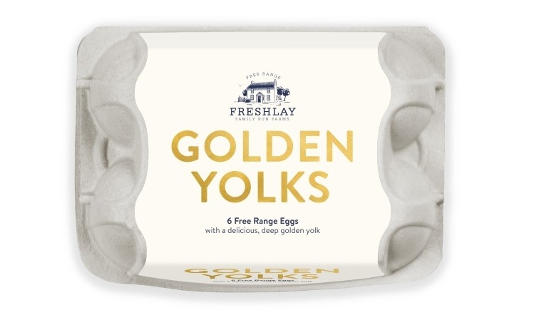 Noble Foods has launched Freshlay Golden Yolks