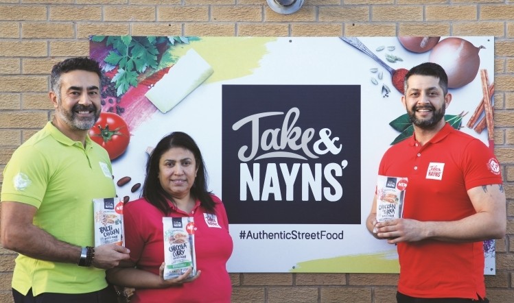 Karia shared his plans to grow the Janke & Nayns' brand in the next three years. Left to right: Jake Karia, wife Neeyantee and brother Naynesh