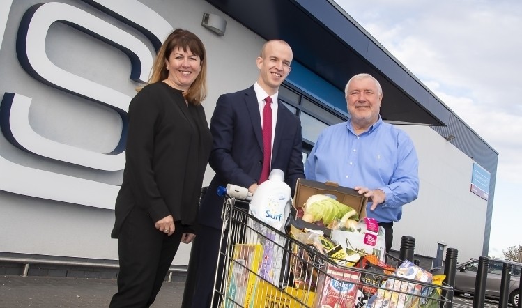 Company Shop secured £4.2m of funding from Lloyds Bank. L-R: Company Shop group managing director Jane Marren, Lloyds Bank relationship director Mark Butterworth and Company Shop founder and chairman John Marren