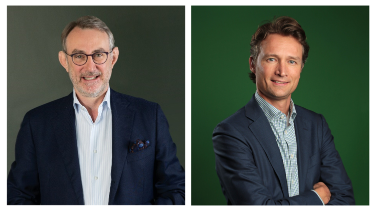 (left to right) Heineken CEO Jean-François van Boxmeer will hand over to Dolf van den Brink 