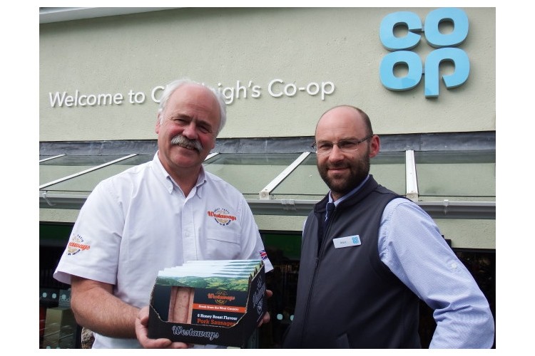 Westaway Sausages and Co-op celebrate 