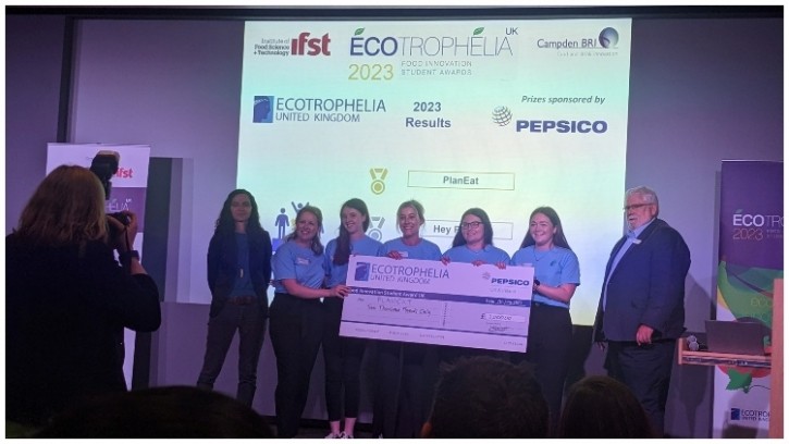 PlanEat's Protein Poppers take home the grand prize at last night's Ecotrophelia UK 2023