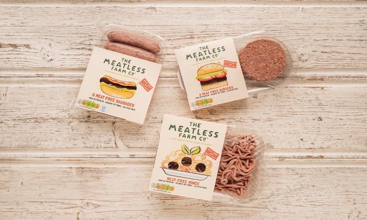 The plant-based company is launching in Tesco this month