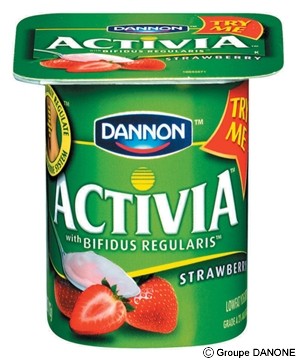 Danone's brands include Activia