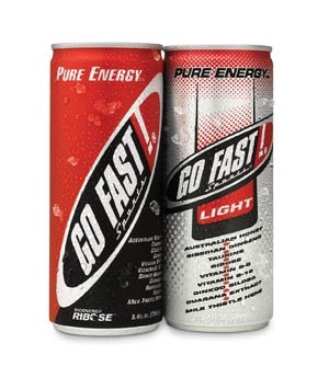 Go Fast energy drinks