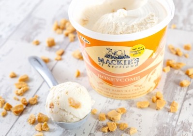 Mackie's of Scotland will stock its honeycomb ice cream in Sainsbury
