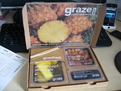 The launch of ‘graze big box sharing snacks’ are scheduled for Autumn 2014