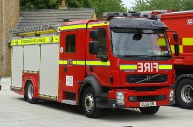 Fire crews were called to a blaze at a coffee factory in Banbury