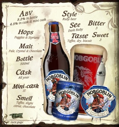 Marston's is the brewer behind beer brands such as Hobgoblin