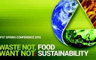 Sustainable intensification is the theme of the IFST Spring Conference next week