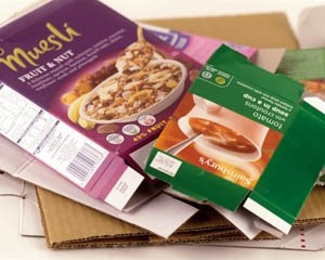 Could mineral oils in recycled cardboard food packaging pose a health threat?