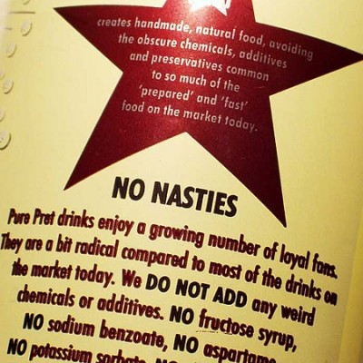 100% natural (and absolutely no 'hairy chemicals'...)