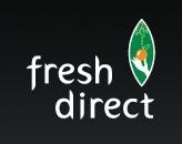 The logo of UK-based business Fresh Direct
