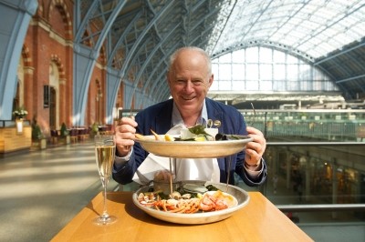 Fort said he was excited to showcase the 'amazing' food available at commuter's fingertips