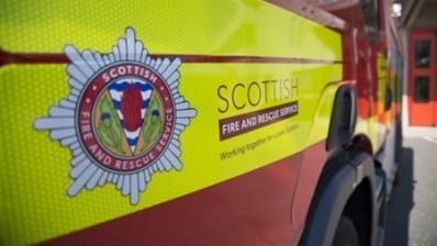 Scottish Fire and Rescue Service attended the blaze