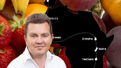 Max MacGillivray and the planned route for the Great Fruit Adventure