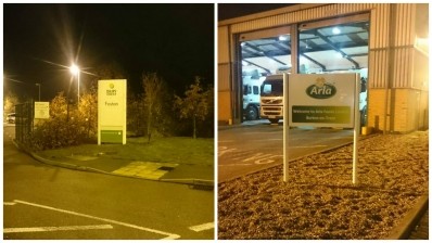Farmer protests were staged at Dairy Crest and Arla sites on Monday night