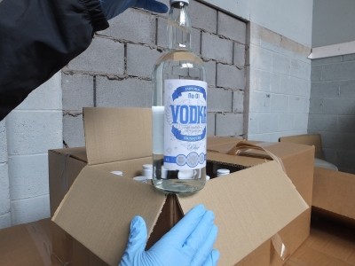 A suspected fake vodka factory was raided on July 19, HMRC confirmed