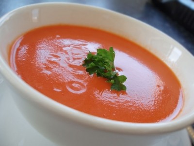 Tomato and basil was the most popular soup with Shopitize users in January 