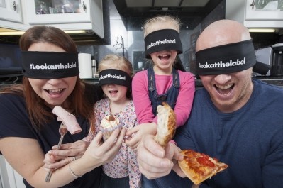The #lookathelabel campaign aims to boost families' food labelling knowledge 