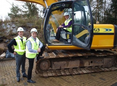 Left to right: Jim Everest, Ardo UK operations director, Barnes and md Stephen Waugh