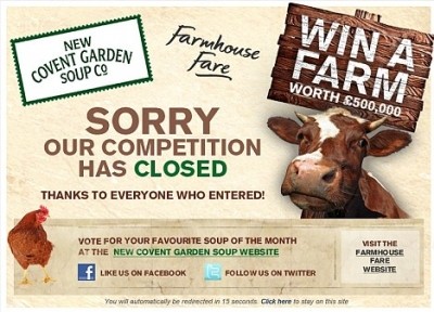 The 'Win a Farm' Competition sparked outrage when no one claimed the winning prize