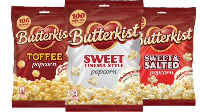 Popcorn manufacturer Butterkist has been purchased by KP Snacks 