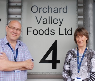 Hodgson (r) and Blendall (l) have both joined Orchard Valley Foods 