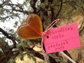 Sexy sweets: Pandora's Pops has launched a range of aphrodisiac lollipops