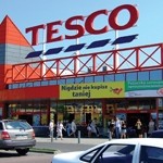 Demand is strong for British branded goods in Tesco's Warsaw store 