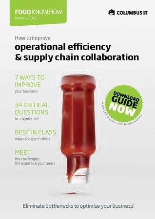 Improve operational efficiency & supply chain collaboration