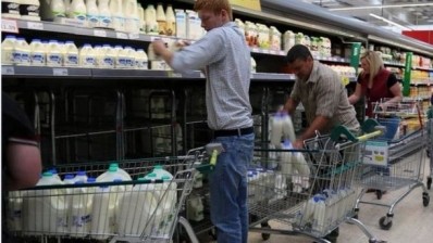 Farmers have protested against low milk prices