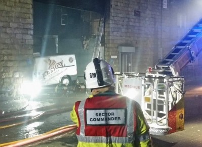 Fires at Icestone Gelato's factory and ice cream parlour were suspected to be arson attacks. Image: West Yorkshire Fire and Rescue Service