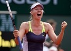 Maria Sharapova was caught on camera showing off her Wimbledon Wiggle