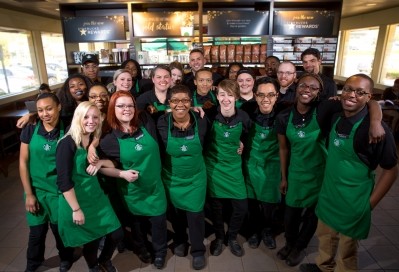 Starbucks has pledged to recruit an additional 10,000 workers from the global community of refugees