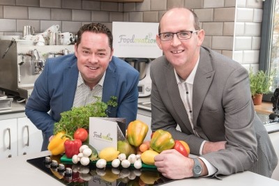 Chef Neven Maguire (left) with Foodovation manager Brian McDermott