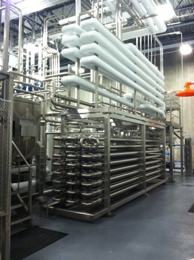 Fruit processing plant's new solutions 