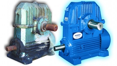 Non-standard gearbox exchange service for critical applications